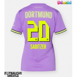 Borussia Dortmund Marcel Sabitzer #20 Dámské Alternativní Dres 2026-27 Krátký Rukáv